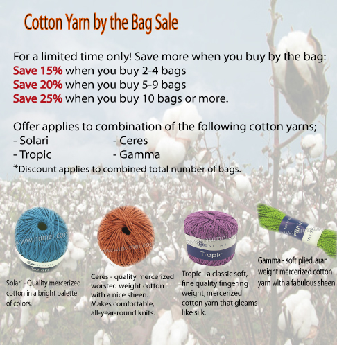 Cotton Yarn by The Bag Sale
