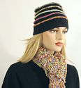 Vail Raised Ridge Hat and Scarf