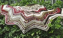 romantic lace shawl crochet pattern